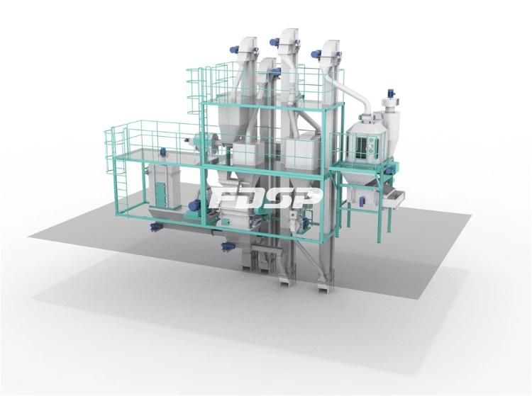 Well Operation Small Feed Pelletizer Machine Production Line