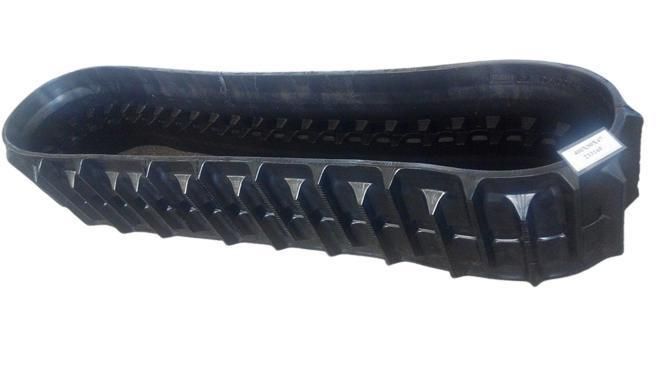 India Rice Wheat Combine Harvester Rubber Track Crawler 450*90*60