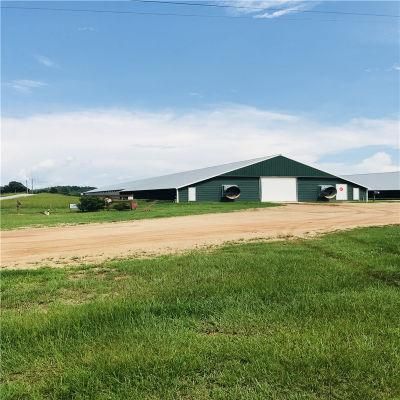 High Output Easily Assemble Prefab Quality Steel Poultry Farm Equipment