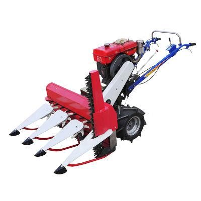 Agriculture Equipment Wheel Type Maize Corn Wheat Paddy Rice Grain Combine Harvester Reaper