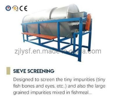 Rolling Sieve for High Protein Fishmeal Production Line / Fish Meal Machine