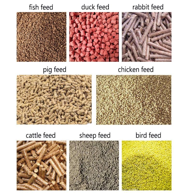 Farming Feed Pelletizer Machine Household Small 220V Fish Chicken Pig Poultry Animal Feed Pellet Processing Machine