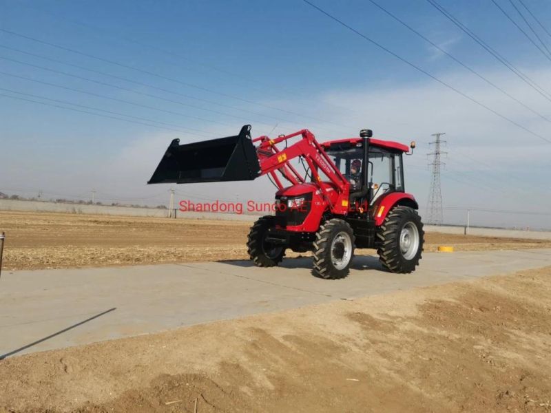 Tractor Mounted Backhoe Loader Machine