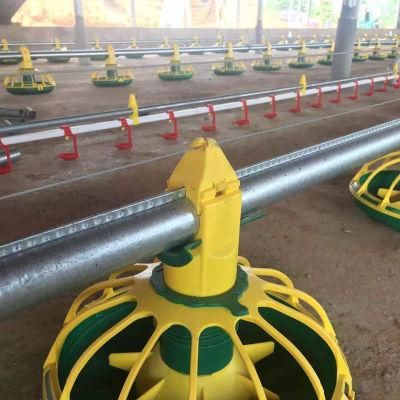 Automatic Feeder Pan for Pan Feeding System Used in Broiler Breeder Farm Equipment