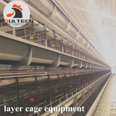 Multipurpose Type H 3-6 Tier Poultry Farm Equipment