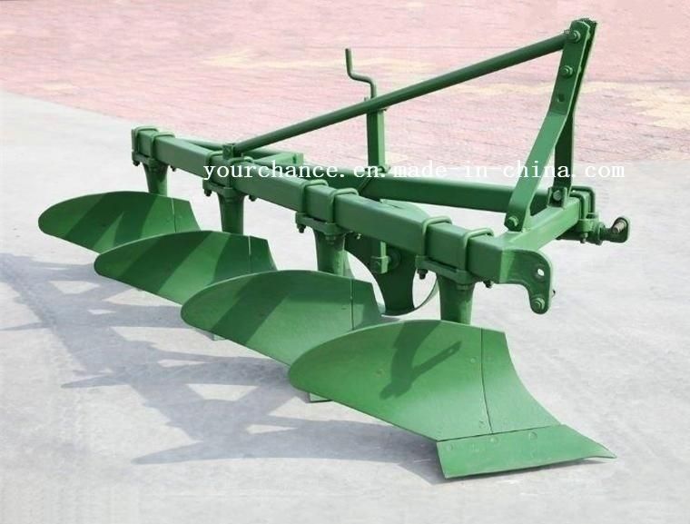 Factory Sell 1L-420 30-40HP Tractor Hitched 4 Mouldboard 0.8m Working Width Light Duty Share Plough Furrow Plow