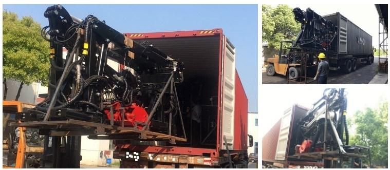 Telescope Boom Truck Log Crane Hydraulic Timber Crane