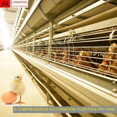 Adapted to All Climatic Conditions Milking Machine Pullet Layer Chicken Cage