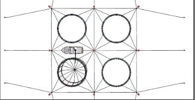 PE Floating Fish Cage Aquaculture Offshore Sea Farming