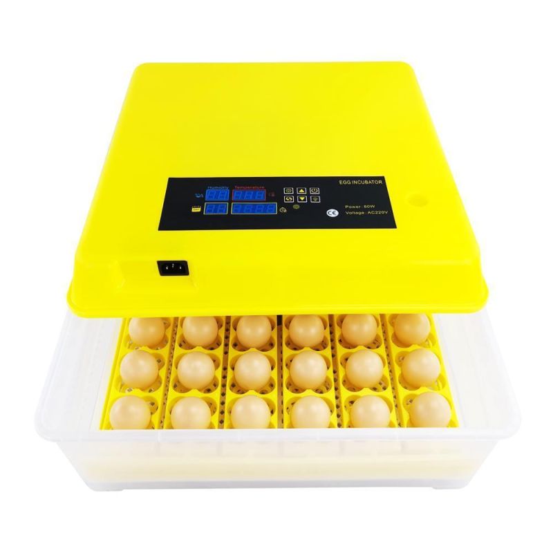 56 PCS Poultry Egg Hatching Machine Chicken Egg Incubator Full Automatic Egg Incubator