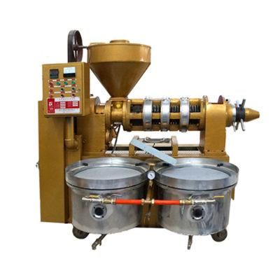 6sunflower Peanut Spiral Oil Mill Home Olive Oil Press Machine