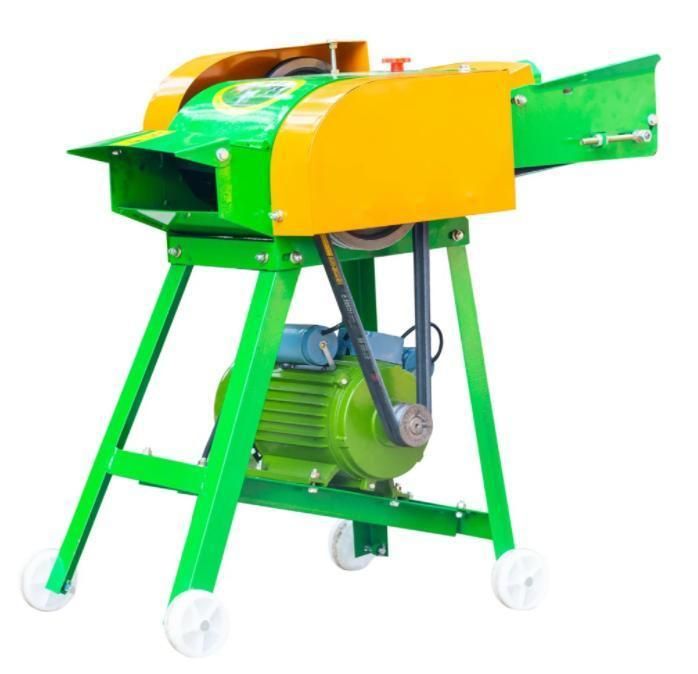 High Efficiency Chaff Cutter with Conveyer Belt Hay Straw Ensilage Machine