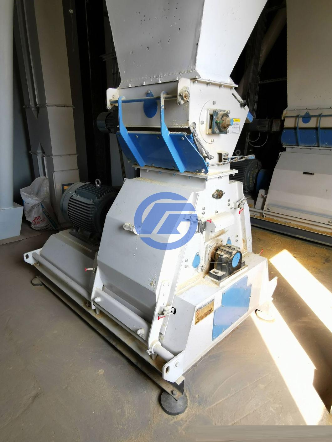 China Made Feed Mill Using Hammer Mill for Corn Crushing Maiz Grinding