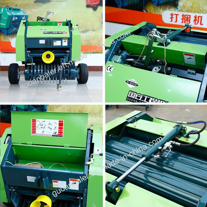 CE Approval Baling Press Rectangular Net Wrap Round Baler