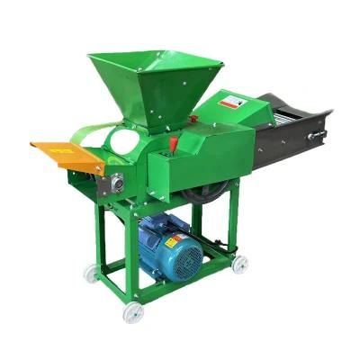 Electric Straw Crusher Hay Cutter Chaff Simple Chaff Cutter Machine