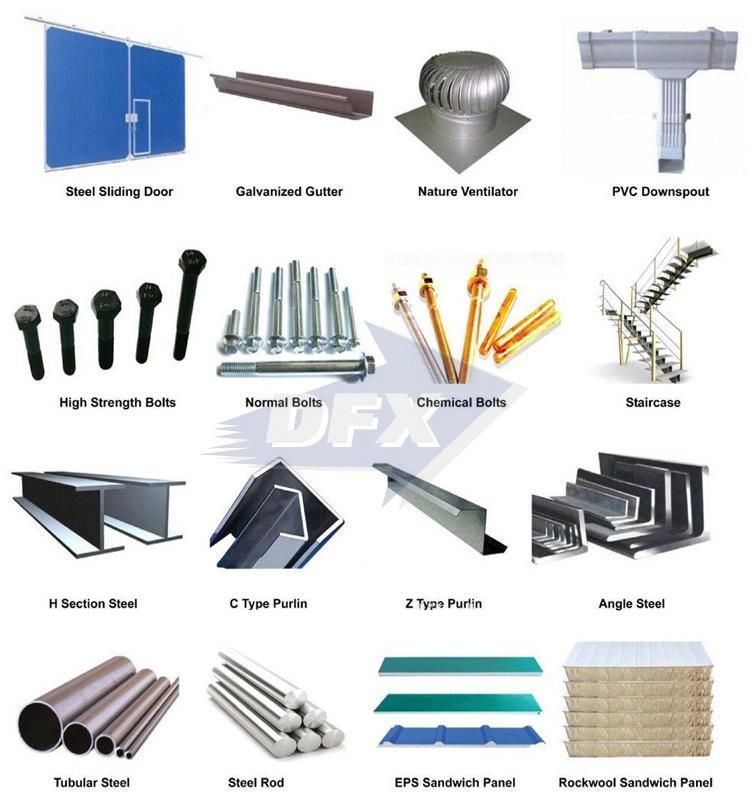 Prefab Steel Structure Chicken Egg Poultry Farm