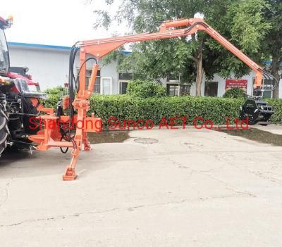 Forestry Tractor Mounted Forestry Hydraulic Crane Machine