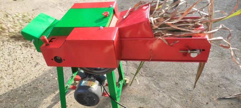 High Efficiency Small Animal Silage Hay / Chaff Cutter Machine