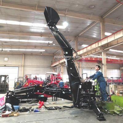 Europe Hot Selling Lw-12 CE Certificate 3 Point Hitch Pto Drive Loader Excavator Backhoe for 100-180HP Tractor Made in China