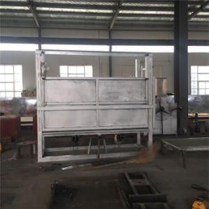 Plate Type White Offal Hygiene Inspection Transportation Machine for Sheep Slaughtehouse