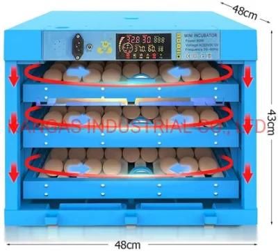 Hot Sale Home Use Automatic Mini Small Incubators for Hatching Eggs for 196 Eggs/Egg Hatching Machine