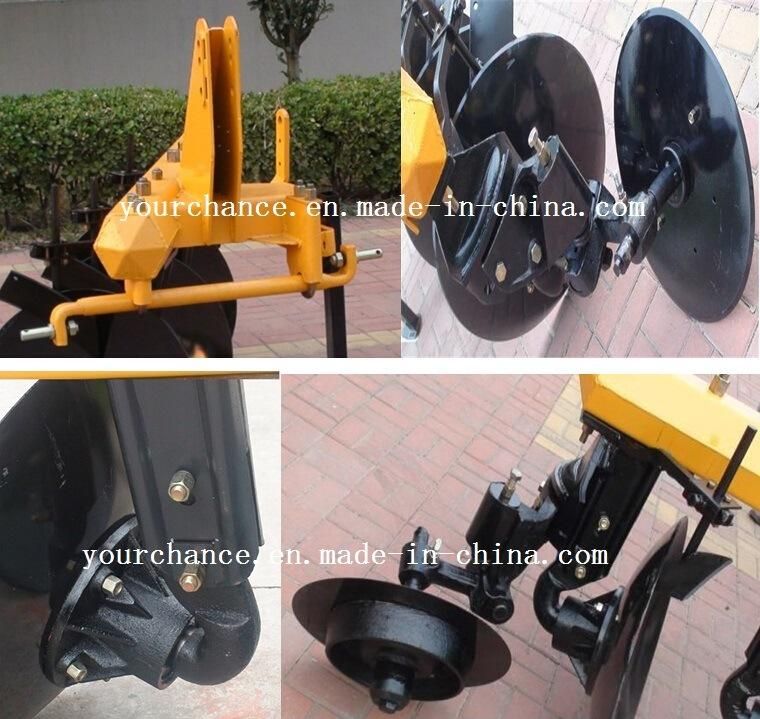 Hot Sale Farm Implement 1lts-3 0.9m Working Width 3 Discs Heavy Duty Fish Type Disc Plough for 60-90HP Tractor
