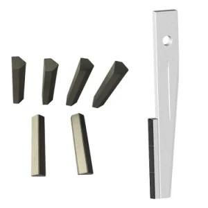 Tungsten Carbide Edges Plate for Cultivator Tine Fit