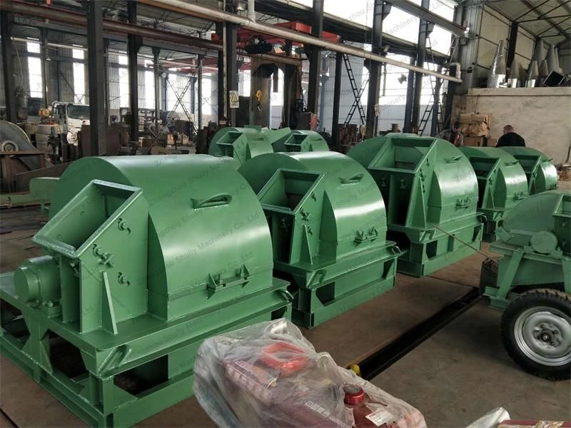 Industrial Wood Crusher Wood Hammer Mill Crusher Machine