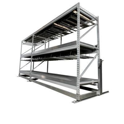 Commercial Agriculture 3 Tiers 4X8 Feet Grow Rack Dripping System with Light