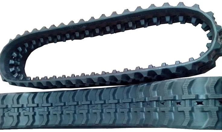 Agricultural Machinery Parts Rubber Track China Rice Harvesting Rubber Track Agriculture Harvester Crawler Belt