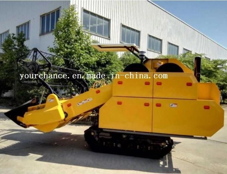 Iran Hot Selling 4lz-5.0d Double Threshing Drums Combine Harvester