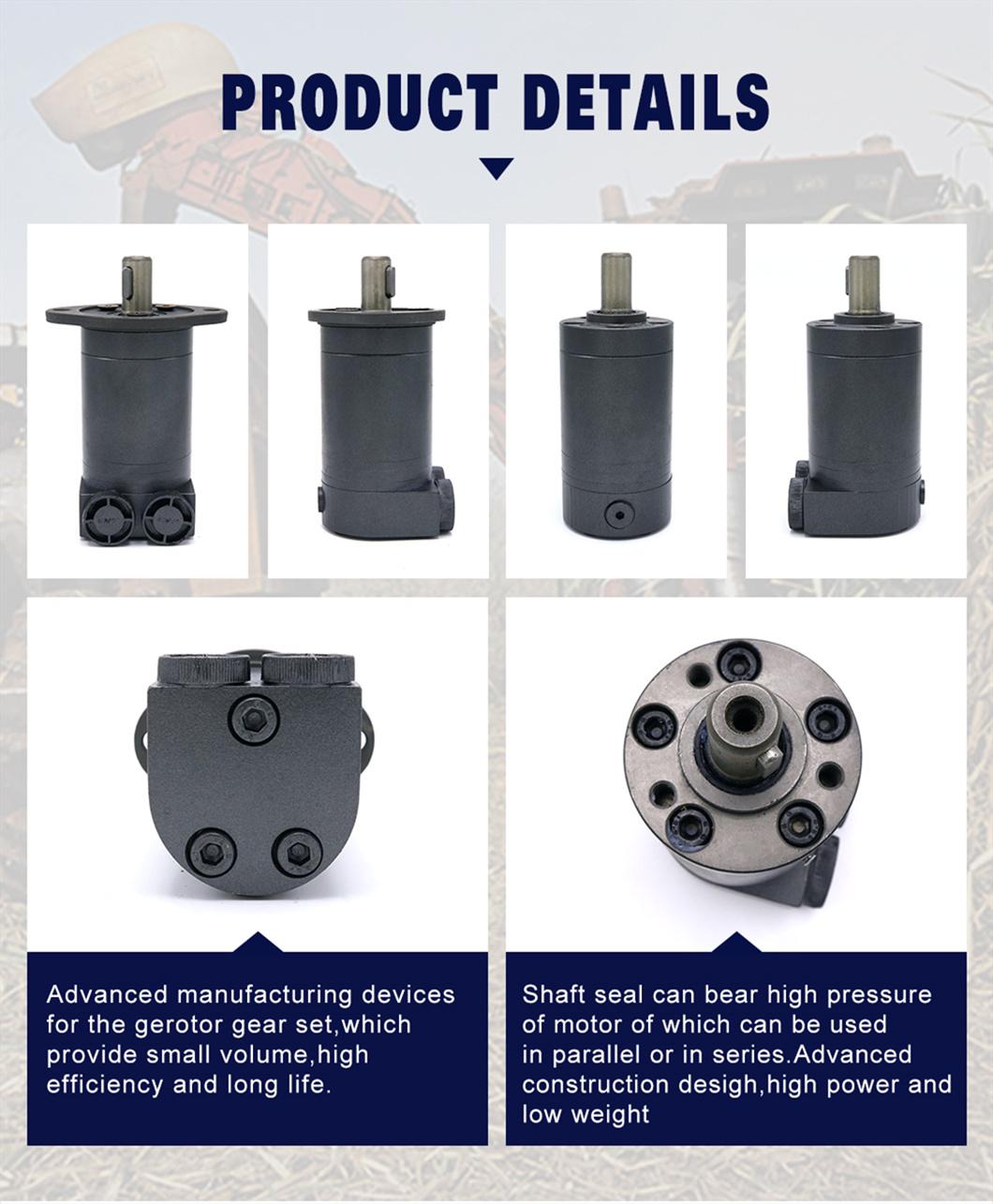 Bmm20 Omm20 Bmm/Omm 20cc 1000rpm 1000 Rpm Mini Hidrolik 12 Volt Hydraulic Pump Orbital Motor Oil Pump