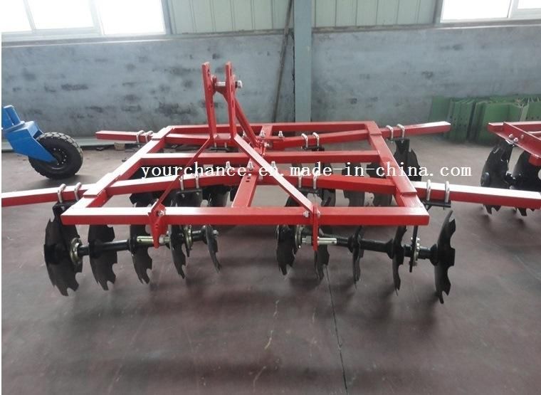 Hot Sale 1bqd Series 1.6-3.6m Width 16-36 Discs Opposed Light Duty Disc Harrow for 30-80HP Tractor