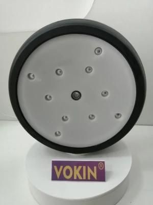4.5&quot; X 16&quot; White Color Nylon &amp; Steel Rim Depth Wheel for John Deere