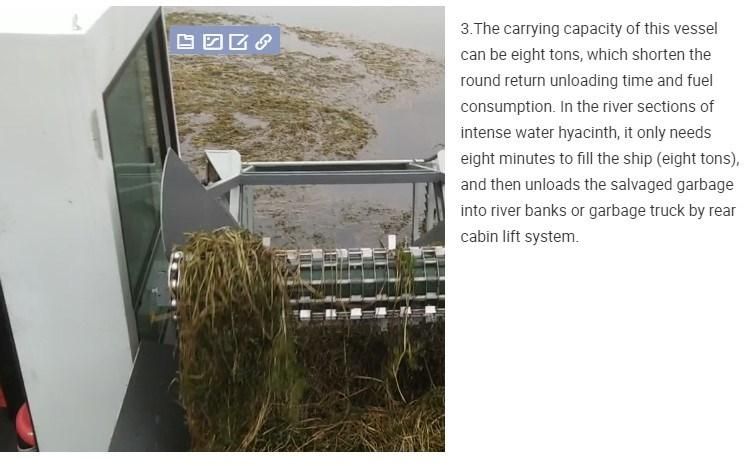 Portable Aquatic Weed Harvester and Lake Garbage Collecting Boat for Sale