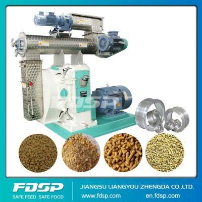 Manufacturer Szlh320 2-4 T/H Livestock Feed Pellet Mill Machine