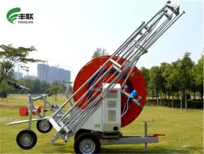 New Design Hose Reel Sprinkler Irrigation System with Truss Boom