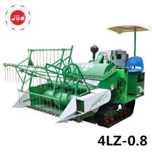 4lz-0.8 Self-Propelled Mini Combine Rice Wheat Soybean Harvesting Machine