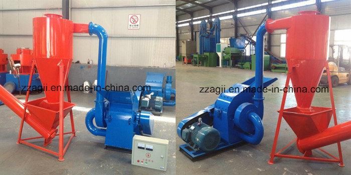 Grass Straw Corn Grain Hammer Cutting Machine for Animal Feed