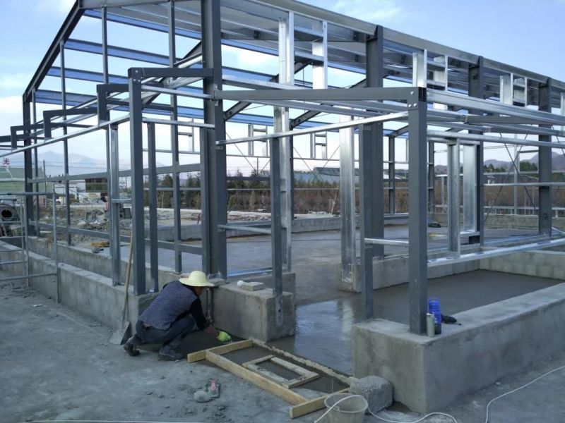 Coat Steel Structure Building Warehouse