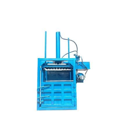 Double Stations Vertical Hydraulic Pet Bottle Pressing Machine Scrap Baler for Export