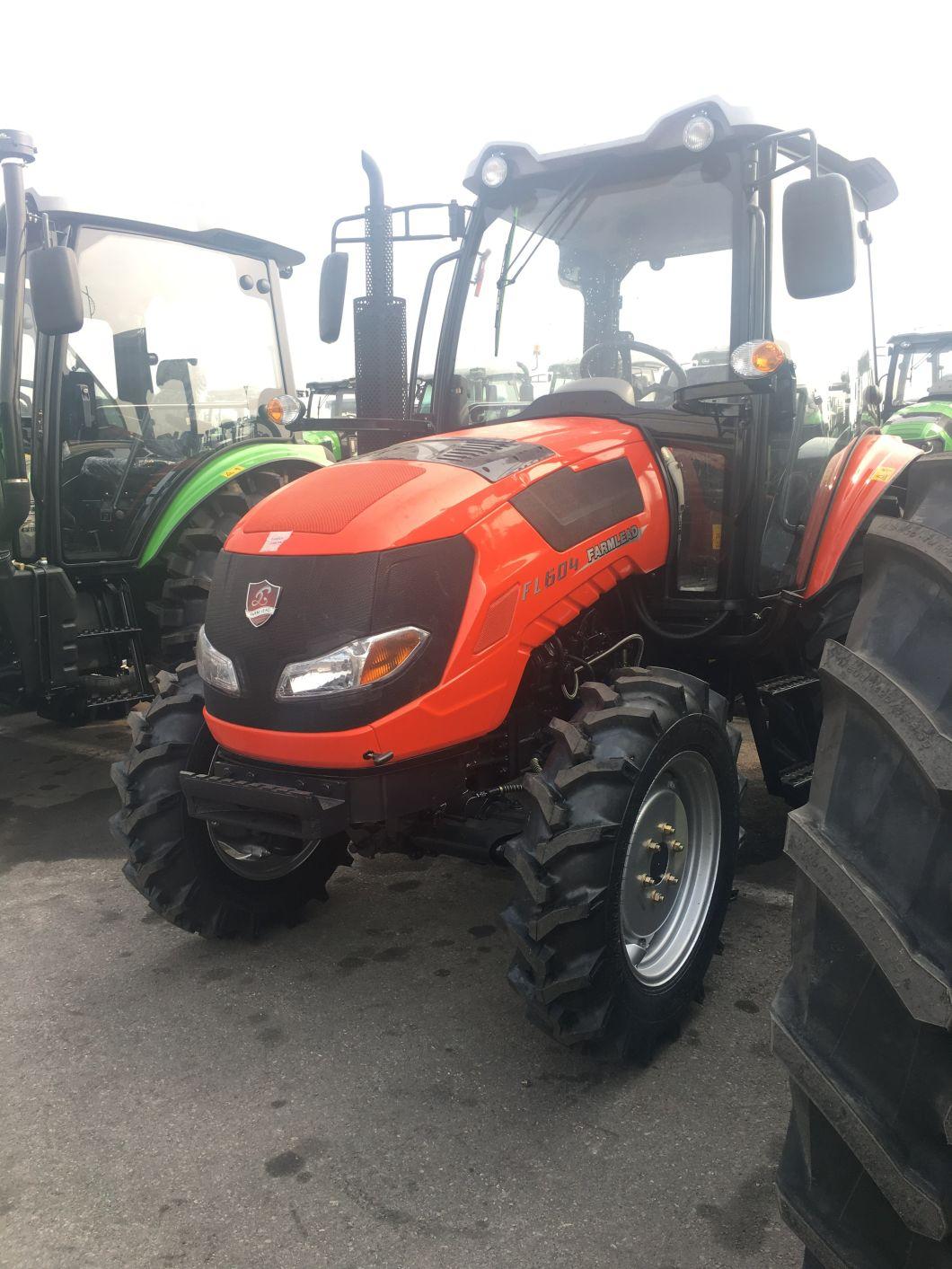 Deutz-Fahr 60CV Powerful Agricultural Farm Tractors with Turbo Plough Front End Loader and Farm Tractors