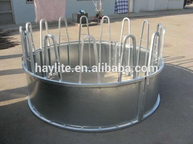 Outdoor Antirust Galvanized Mesh Round Hay Feeder