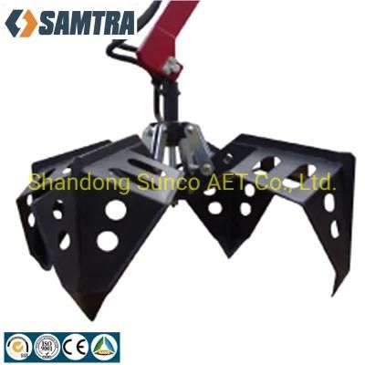 3.5m Hydraulic Oil Palm Crane Grabber for Tractor