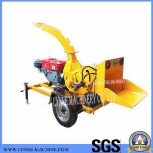 Mobile Green Wood Tree Branch Crushing Machine Best Price with Movable Wheels