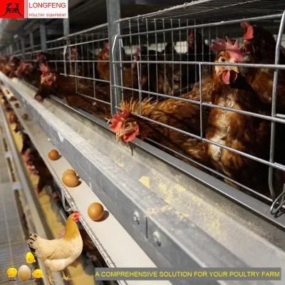 Good Service China Longfeng Chicken Layer Battery Farm Equipment Poultry Cage with ISO9001: 2008