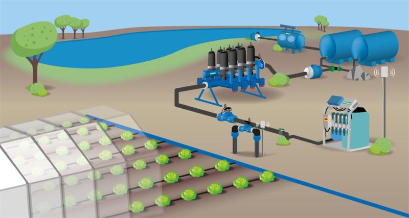 Wholesale Hydroponics Agriculture Fertilizer Irrigation Integrated Equipment Mini Fertigation Machine