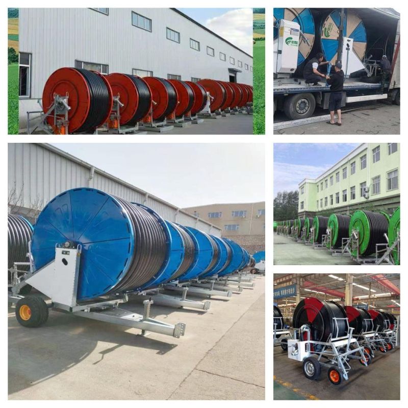 High Efficiency and Water-Saving Sprinkler Hose Reel Irrigation Equipment