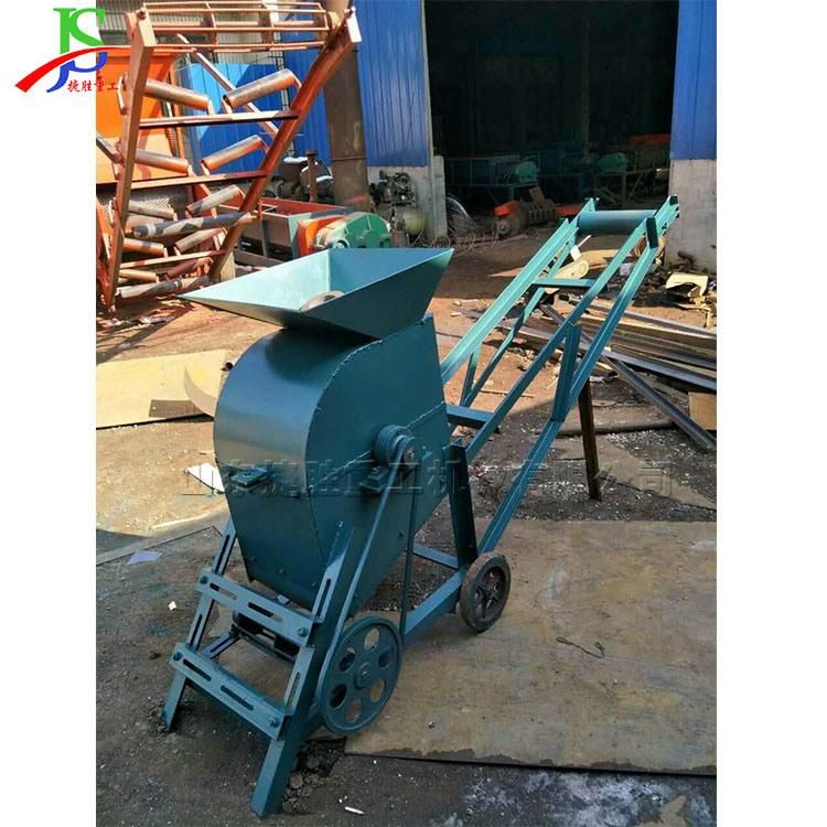 High Efficiency Coal Gangue Pulverizer/Succulents Nutrient Soil Crusher Machine/Animal Manure Fece Dung Shredder Machine