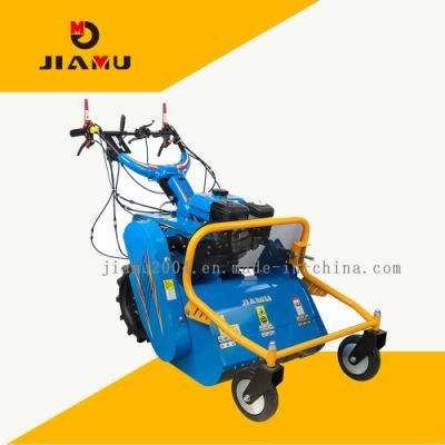 Jiamu 225cc Petrol Lengine Gmt60 Grass Cutting Lawn Mower Agricultural Machinery Hot Sale